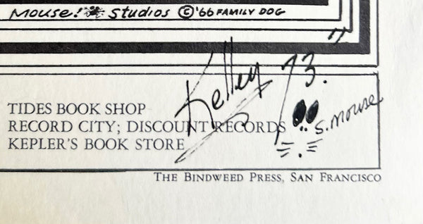 AUCTION - FD-31 - Daily Flash - Mouse & Kelley Signed - Avalon Ballroom - 1966 Poster - Near Mint Minus