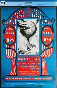 FD-35 - Daily Flash - Mouse & Kelley Signed - 1966  Poster - Avalon Ballroom - CGC Graded 9.8