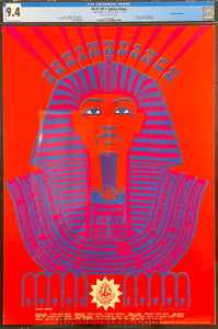 AUCTION - FD-47 - Steve Miller - Sphinx Dance - Moscoso Signed - 1967 Poster - Avalon Ballroom - CGC Graded 9.4