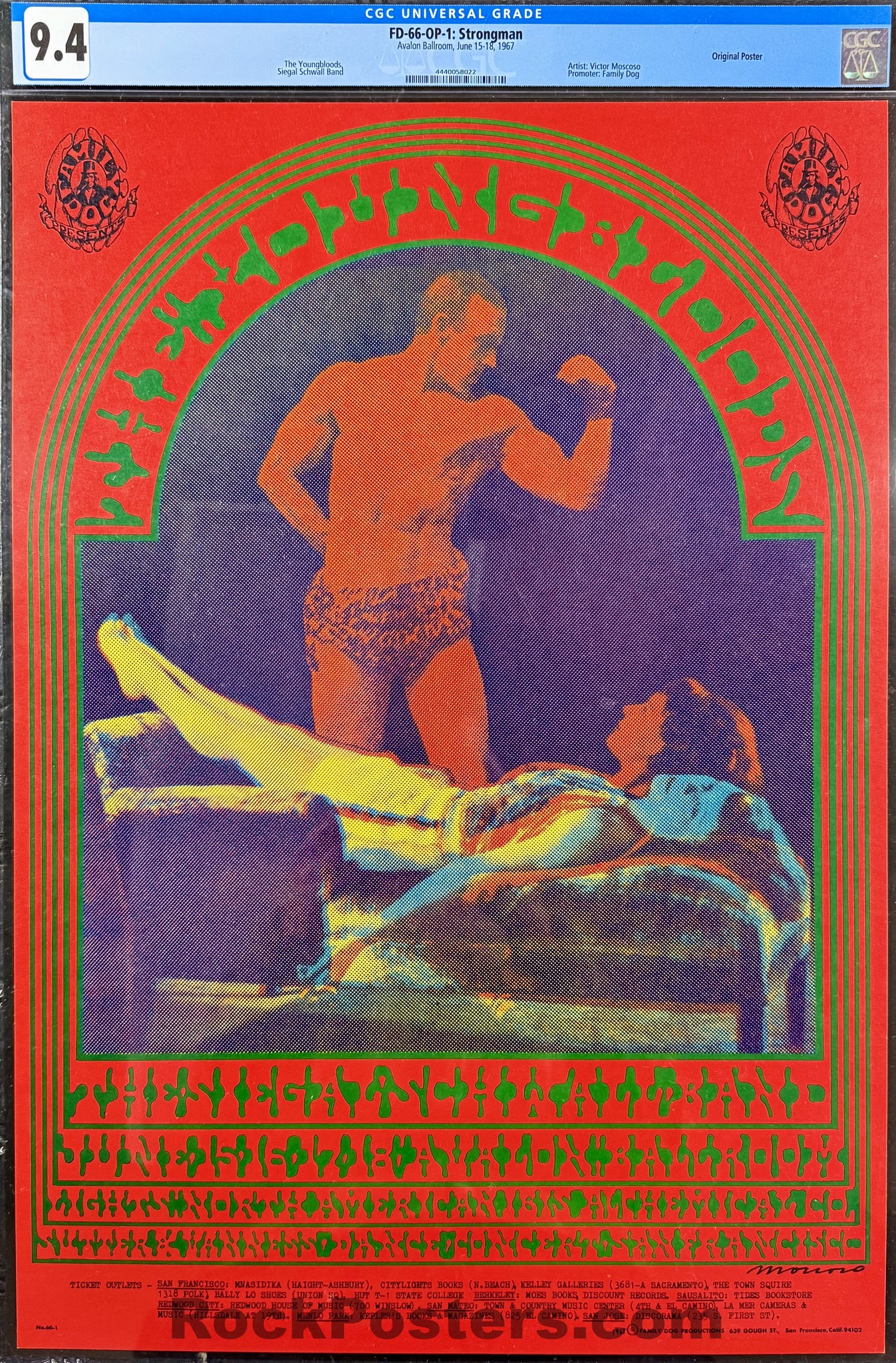 1967 familydog Victor Moscoso ビンテージ ポスター 1967 familydog Victor Moscoso ビンテージ ポスター 1967 familydog