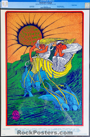 FDD-14 - Canned Heat - Bob Fried - 1967 Poster - Family Dog Denver