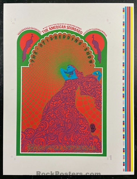 AUCTION - Family Dog - Otis Redding - Bob Fried Poster - Denver - Near Mint