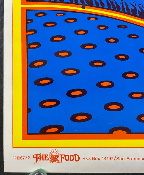 AUCTION - High Mass Is Coming - Bob Fried - San Francisco - 1967 Poster - Excellent