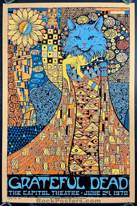 AUCTION - Grateful Dead - China Cat Sunflower '24 - Todd Slater - Stardream Gold Edition Poster - Mint