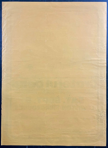 AUCTION - Grateful Dead - Levon Helm - Lewiston Maine - 1980 Poster - Excellent