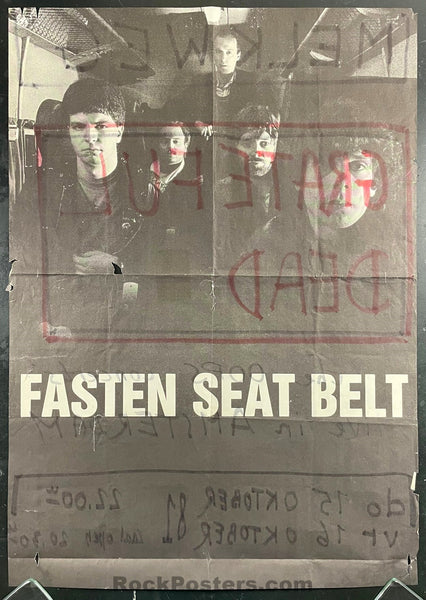AUCTION - Grateful Dead - One-Of-A-Kind - Melkweg Amsterdam - 1981 Poster - Very Good