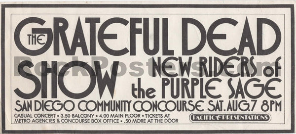 shopify auction - SF Rock Posters & Collectibles