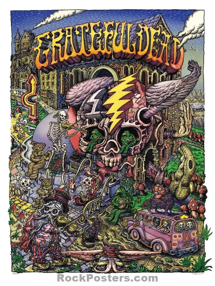 AUCTION - Grateful Dead '25 - 60th Anniversary - David Welker - 3D