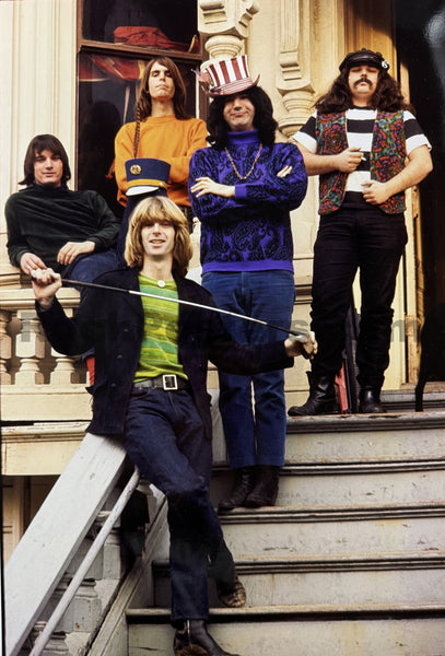 AUCTION - Grateful Dead - 710 Ashbury Steps - Gene Anthony Signed - Photograph - Mint