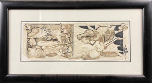 AUCTION - Rick Griffin - Pen & Ink Original Art - Griffin Signed - Exc ...