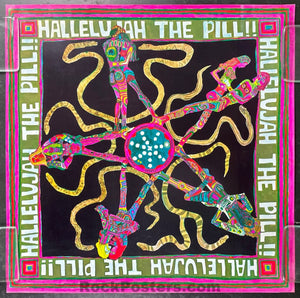 AUCTION -  Hallelujah The Pill - Mari Tepper - 1967  Poster - Near Mint Minus