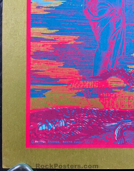 AUCTION - Psychedelic - Hambley - Black Light Poster - 1960s  - Near Mint Minus