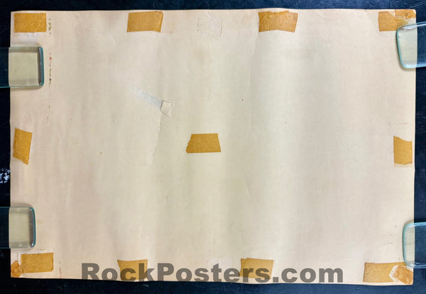 AUCTION - Electric Prunes/Sonics - 1967 Poster - Happening - Seattle, WA - Very Good