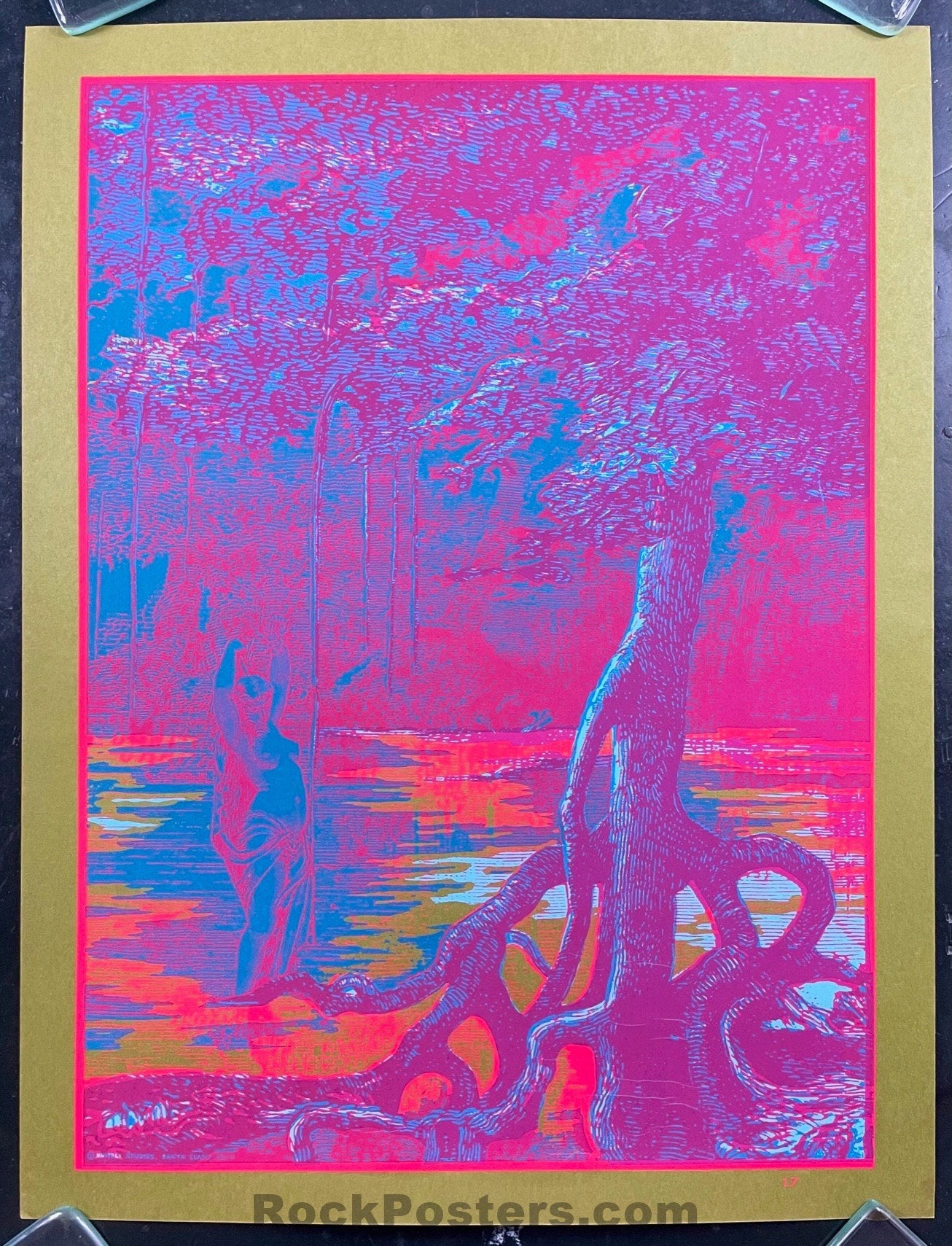 AUCTION - Psychedelic - Hambley - Black Light Poster - 1960s  - Near Mint Minus