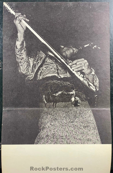 AUCTION - Jimi Hendrix - 1969 US Tour Program - Electric Church: A Visual Experience - Near Mint