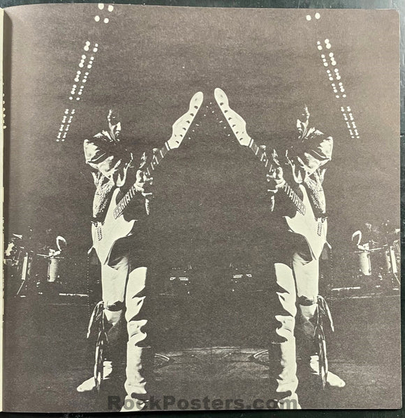 AUCTION - Jimi Hendrix - 1969 US Tour Program - Electric Church: A Visual Experience - Near Mint