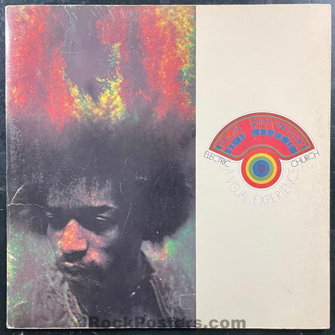 AUCTION - Jimi Hendrix - 1969 US Tour Program - Electric Church: A Visual Experience - Near Mint