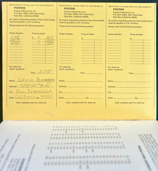 AUCTION - The Great Poster Trip - Art Eureka 1968 - Rick Griffin Cover Art - Softbound Edition - Excellent