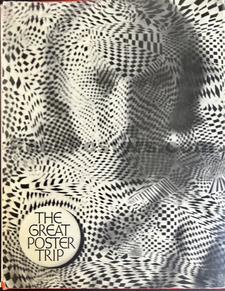 AUCTION - The Great Poster Trip - Art Eureka 1968 - Pop/Op Art Cover - Hardbound Edition - Excellent - SF Rock Posters & Collectibles