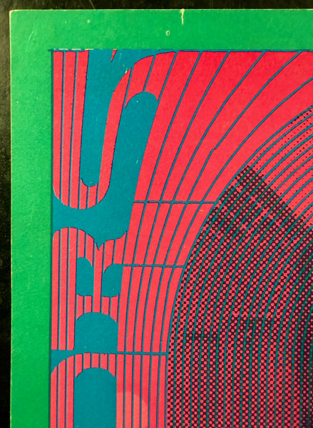 AUCTION - Neon Rose 10 - The Doors - Moscoso Signed - 1967 Poster -  Matrix - Excellent