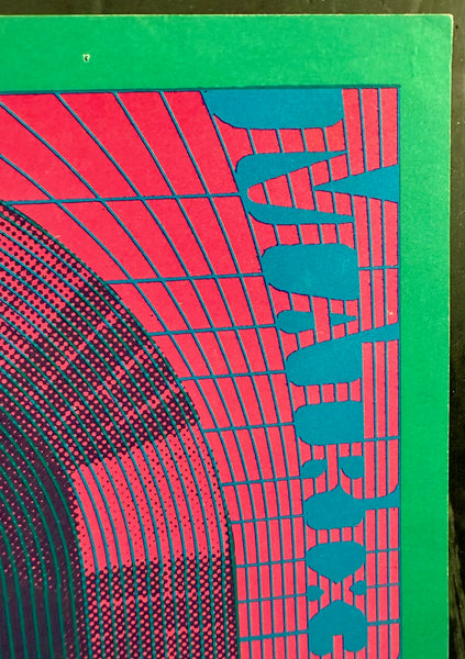 AUCTION - Neon Rose 10 - The Doors - Moscoso Signed - 1967 Poster -  Matrix - Excellent