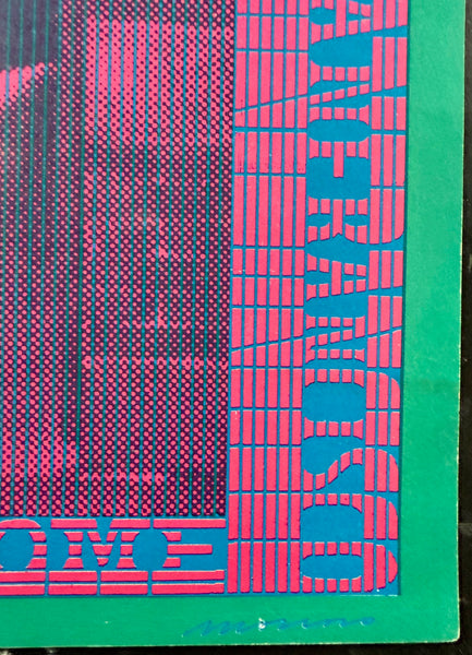 AUCTION - Neon Rose 10 - The Doors - Moscoso Signed - 1967 Poster -  Matrix - Excellent