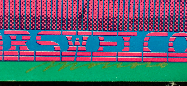 AUCTION - Neon Rose 10 - The Doors - Moscoso Signed - 1967 Poster -  Matrix - Excellent