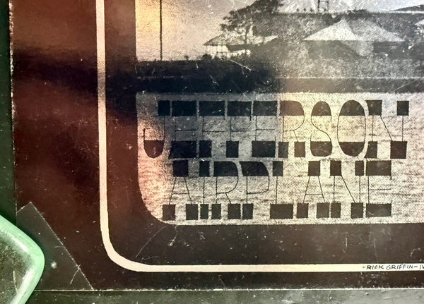 AUCTION - Jefferson Airplane - Rick Griffin - 1967 Poster - The Matrix - Excellent