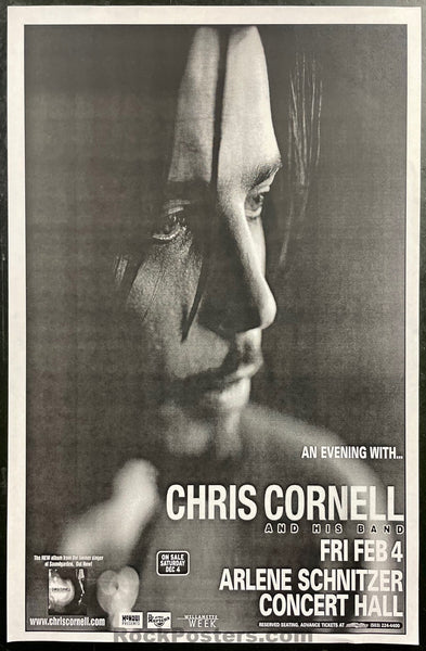 AUCTION - Foo Fighters - Chris Cornell - 2000s Posters (4) - Mike King -  Near Mint Minus