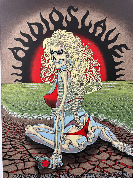 AUCTION - Audioslave - Los Angeles '05 - Brown Variant - Edition of 30 - Emek - Near Mint Minus