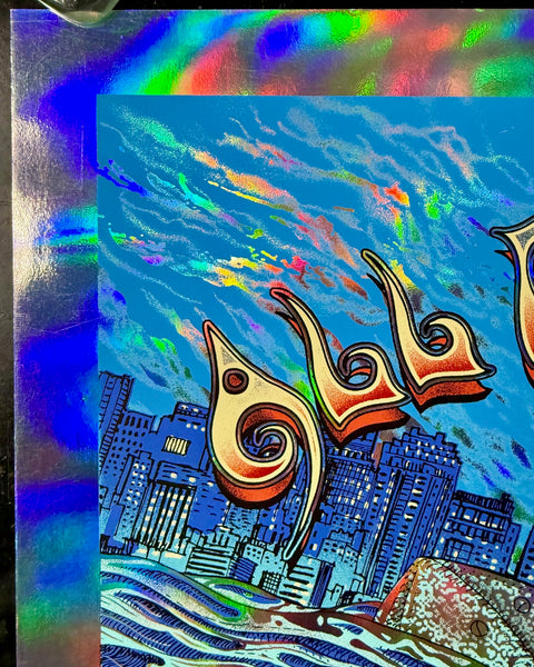 AUCTION - All Points West - Robo Shark - Jersey City '09 - Foil Edition of 25 - Emek - Near Mint Minus