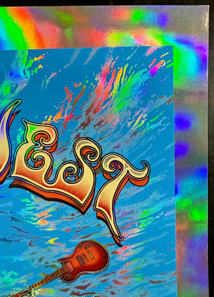 AUCTION - All Points West - Robo Shark - Jersey City '09 - Foil Edition of 25 - Emek - Near Mint Minus