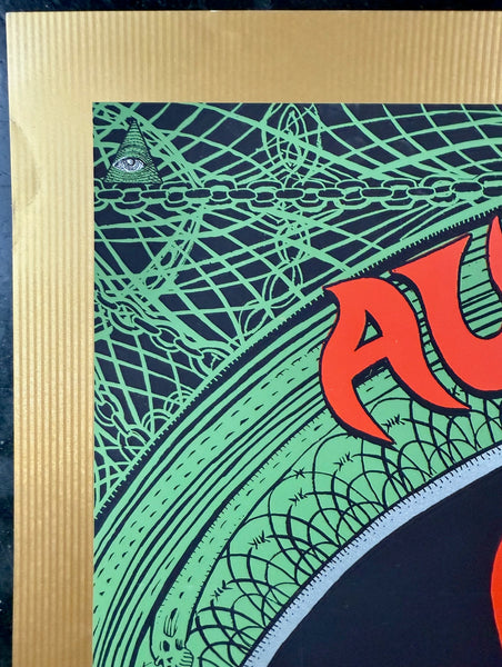 AUCTION - Audioslave - Washington, D.C. '05 - Gold Variant - Edition of 10 - Emek - Near Mint