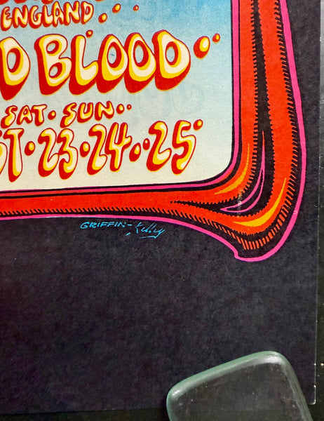 AUCTION - BG-133 -  Grateful Dead - The Who - Griffin & Kelley - 1968 Poster - Fillmore West -  Excellent