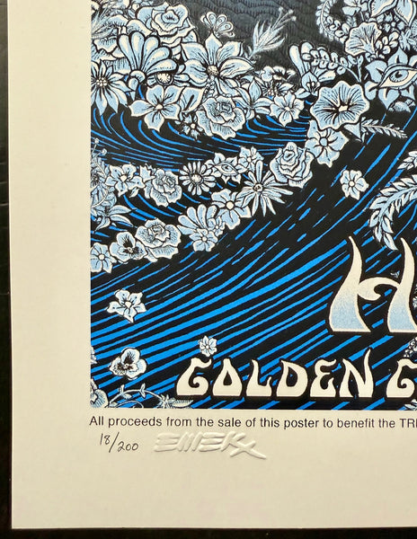 AUCTION - TRPS - The Rock Poster Society - San Francisco '18 - 1st Edition Silkscreen - Emek - Mint