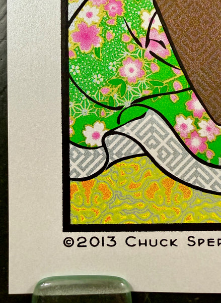 AUCTION - Widespread Panic - Atlanta '13 - Silver Variant - Edition of 25 - Chuck Sperry - Mint