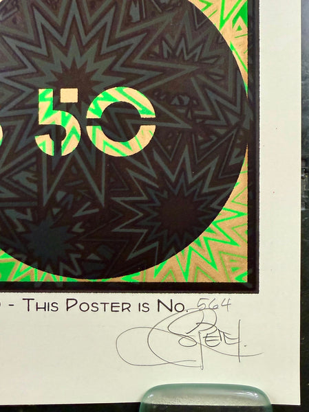 AUCTION - The Who - 50th Anniversary - U.S. Spring Tour '16 - 1st Edition - Chuck Sperry - Mint