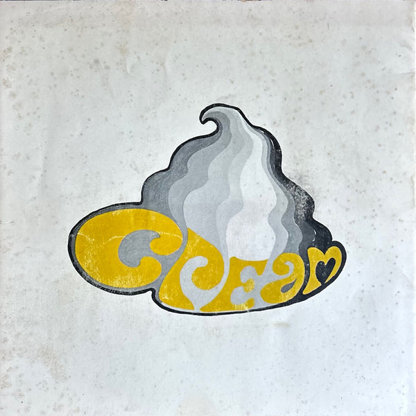 AUCTION - Cream - Eric Clapton - 1968 Final Concert - Tour Program - Very Good
