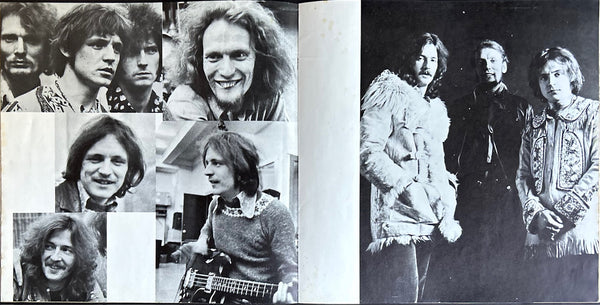AUCTION - Cream - Eric Clapton - 1968 Final Concert - Tour Program - Very Good