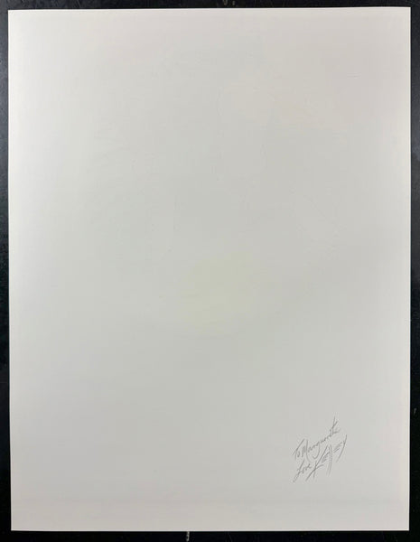 AUCTION -  Artist Rights Today -  Jerry Garcia - Wilson,  Mouse, Kelley, Moscoso SIGNED - 1989 Poster - Near Mint