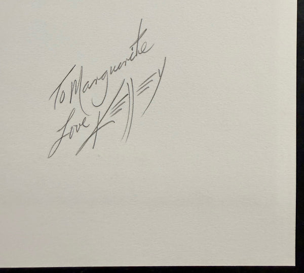 AUCTION -  Artist Rights Today -  Jerry Garcia - Wilson,  Mouse, Kelley, Moscoso SIGNED - 1989 Poster - Near Mint