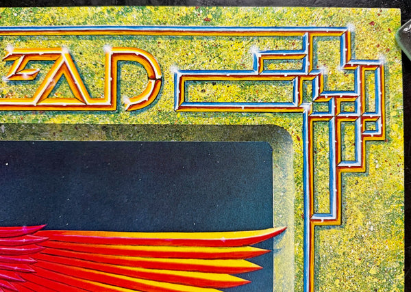 AUCTION - AOR 4.239 - Grateful Dead - Alton Kelley - 1978 Poster - European Tour - Near Mint Minus