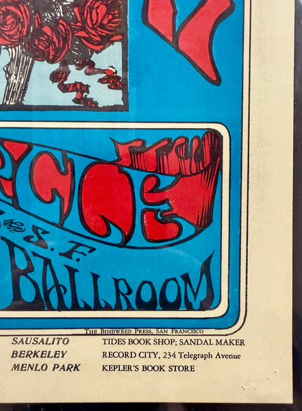 FD-26 - Grateful Dead - Mouse & Kelley - 1966 Poster - Avalon Ballroom - CGC Graded 6.0