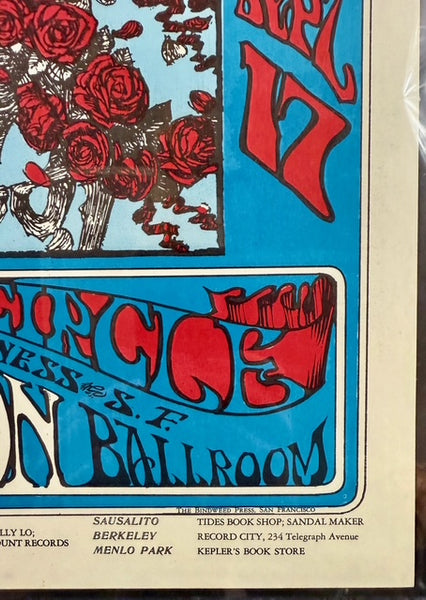 FD-26 - Grateful Dead - Mouse & Kelley - 1966 Poster - Avalon Ballroom - CGC Graded 9.0