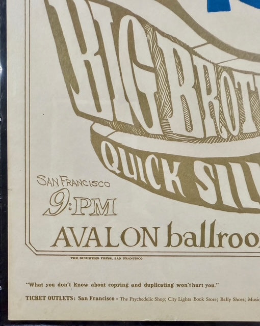 FD-14 - Zig Zag Man - Big Brother Janis Joplin - Mouse & Kelley