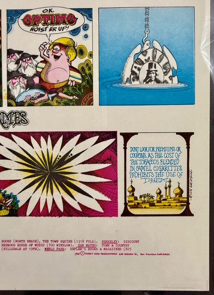 AUCTION - FD-89-RP-2 - Quicksilver Messenger - Rick Griffin - Avalon Ballroom - 1967 Poster - CGC Graded 9.6