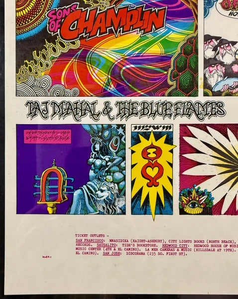 AUCTION - FD-89-RP-2 - Quicksilver Messenger - Rick Griffin - Avalon Ballroom - 1967 Poster - CGC Graded 9.6