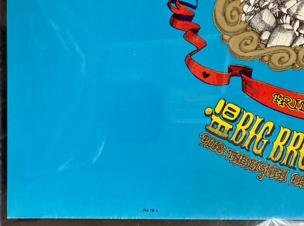 AUCTION - FD-79 - Janis Joplin & Big Brother - Rick Griffin - 1967 Poster - Family Dog Denver - CGC Graded 7.5