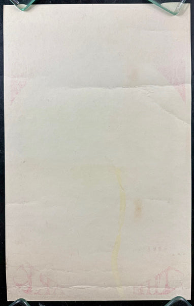 AUCTION - Grateful Dead - "Grim Reaper" - 1967 Poster - Stockton, CA - Excellent