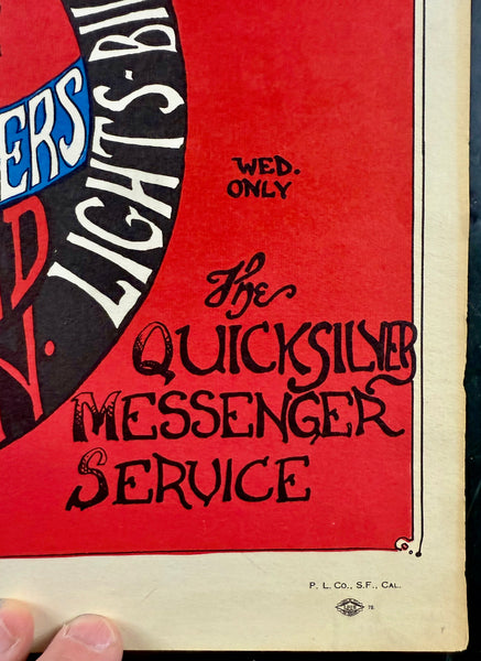 AUCTION - AOR 2.202 - Big Brother Janis Joplin - Greg Irons - 1967 Poster - Western Front - Excellent